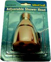 HEAD SHOWER CHROME/PLASTIC 2